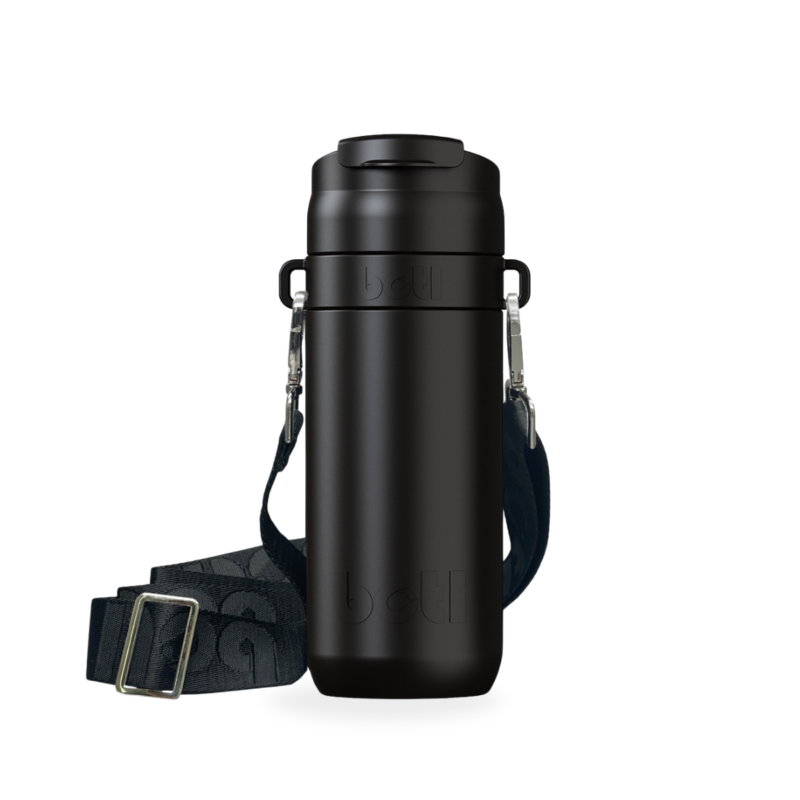 400ml Brew Flask - Reusable insulated leakproof cup with handle and carry strap - Vamp - Image 2