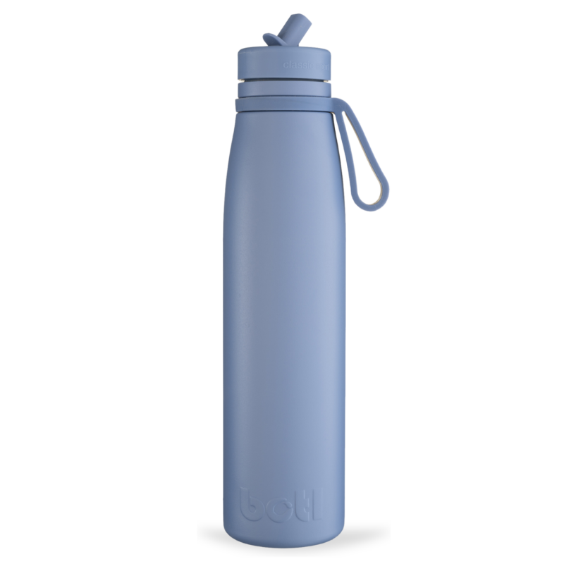 800ml evolution V2 stainless steel bottle vacuum insulated - botl - Swipe Right Blue